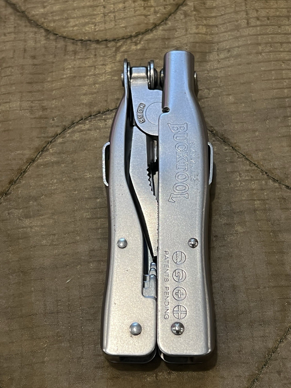 Vintage Buck Knives BUCKTOOL Model 360 Multi-Tool w Sheath – USA – Retired