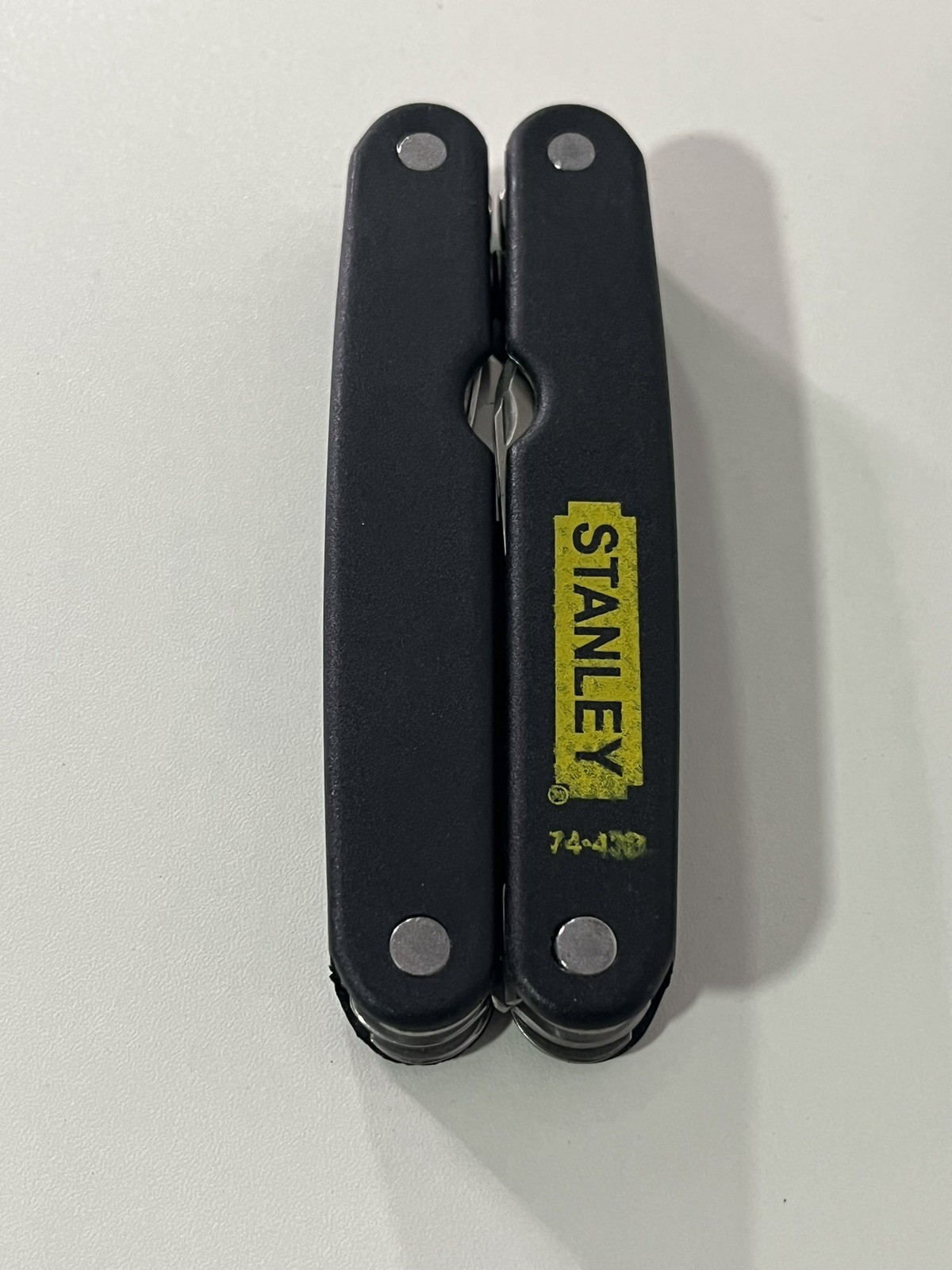 STANLEY 74-438 Folding Pocket Shears Multi Tool Stainless with Sheath