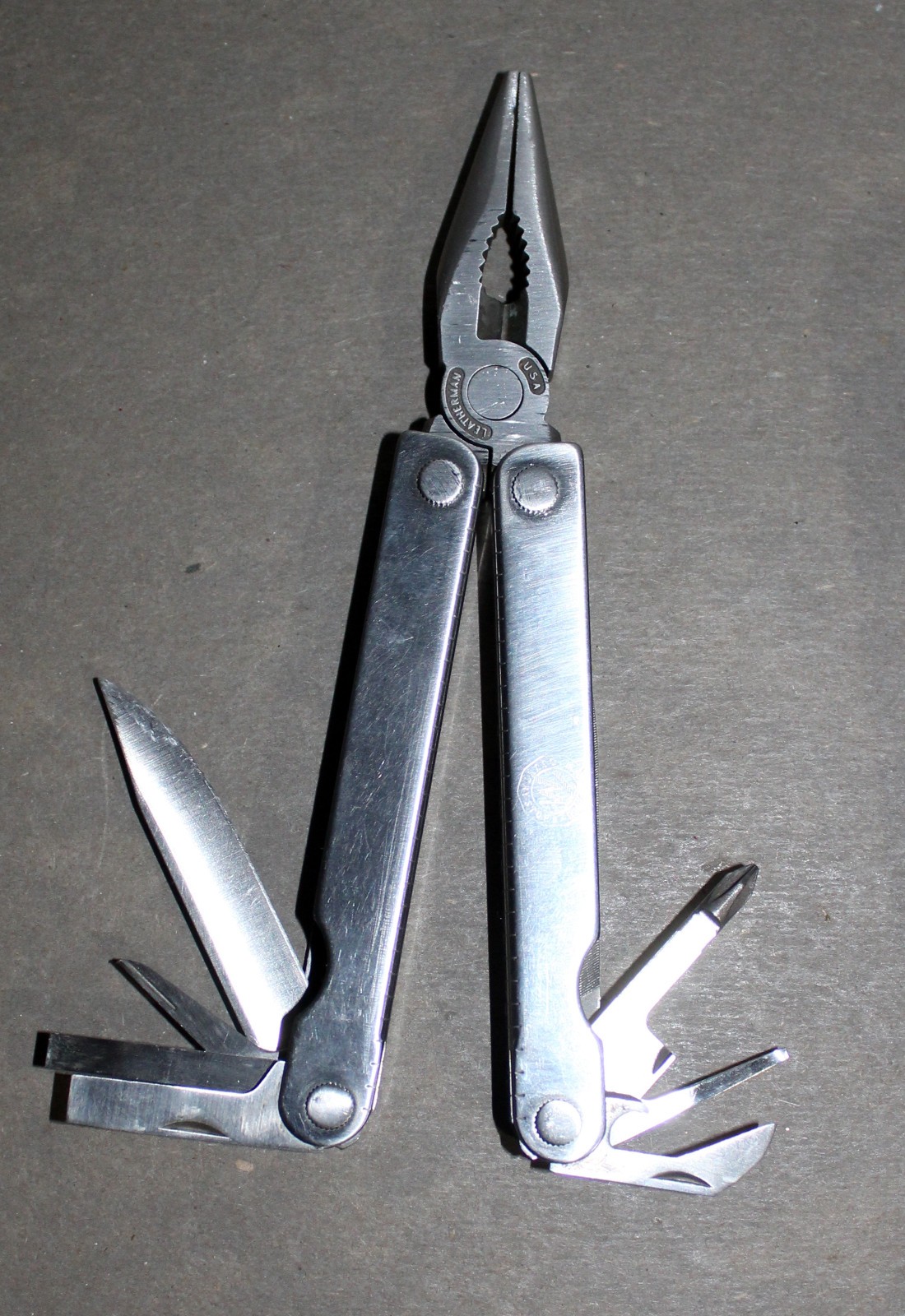 Leatherman Tool With Belt Holder