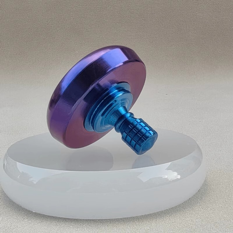 Titanium Alloy Spinning Top EDC Top Spinner Mental Stress Relief Fidget Toys