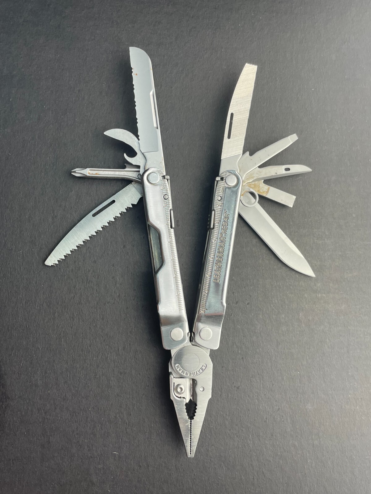 Leatherman Rebar Multi Tool Plier Stainless- Parts or Repair