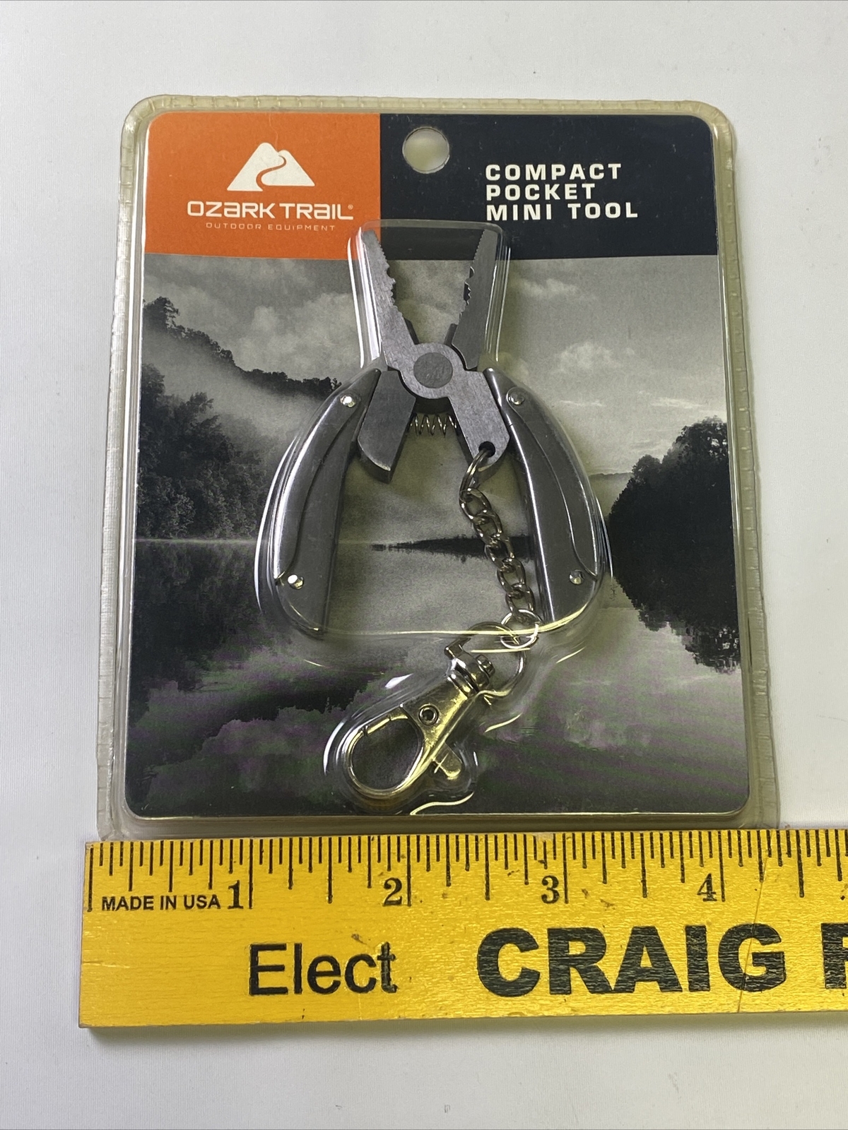 Ozark Trail Multi Tool KeyChain – EDC Bug Out Bag Easy To Carry New