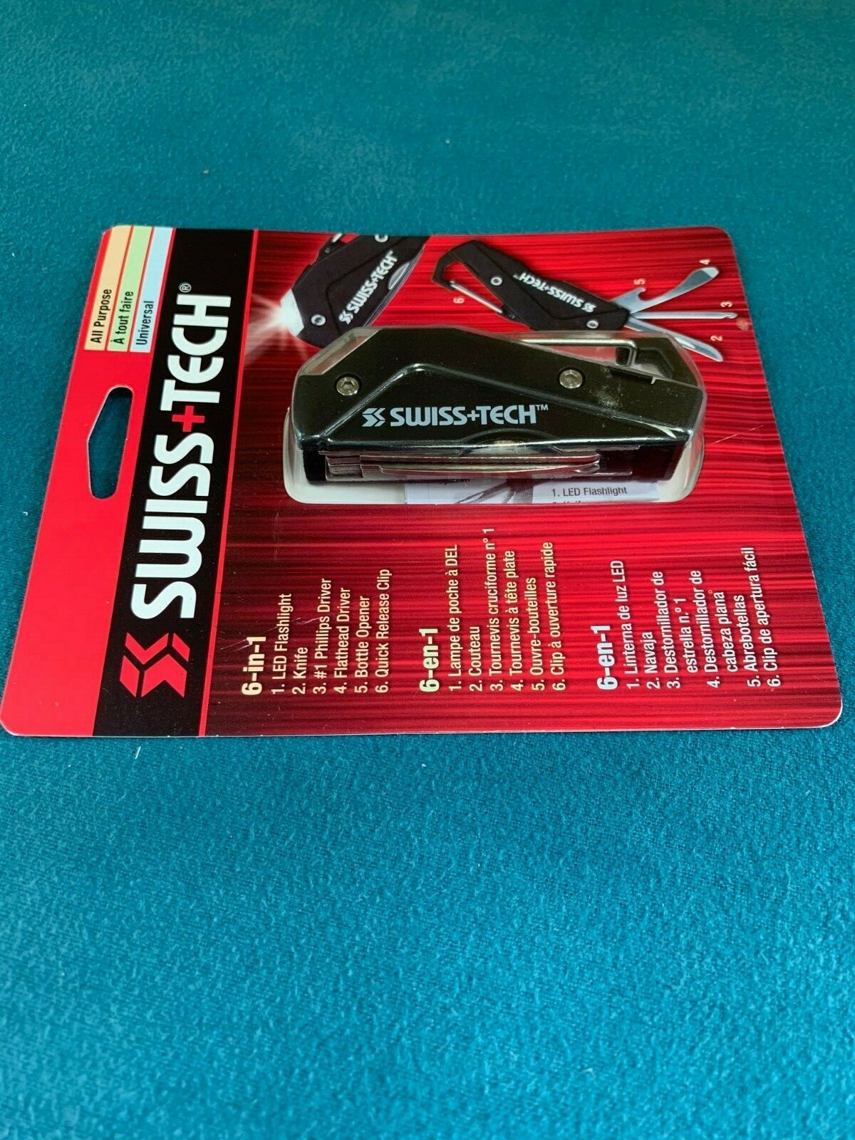 Swiss+Tech All Purpose 6 in 1 Precision Multitool–NEW