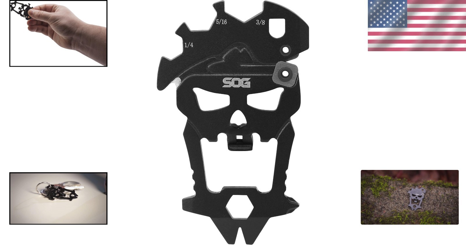 Portable MACV Everyday Carry Tool – Lightweight Multi-Tool with 12 Functions