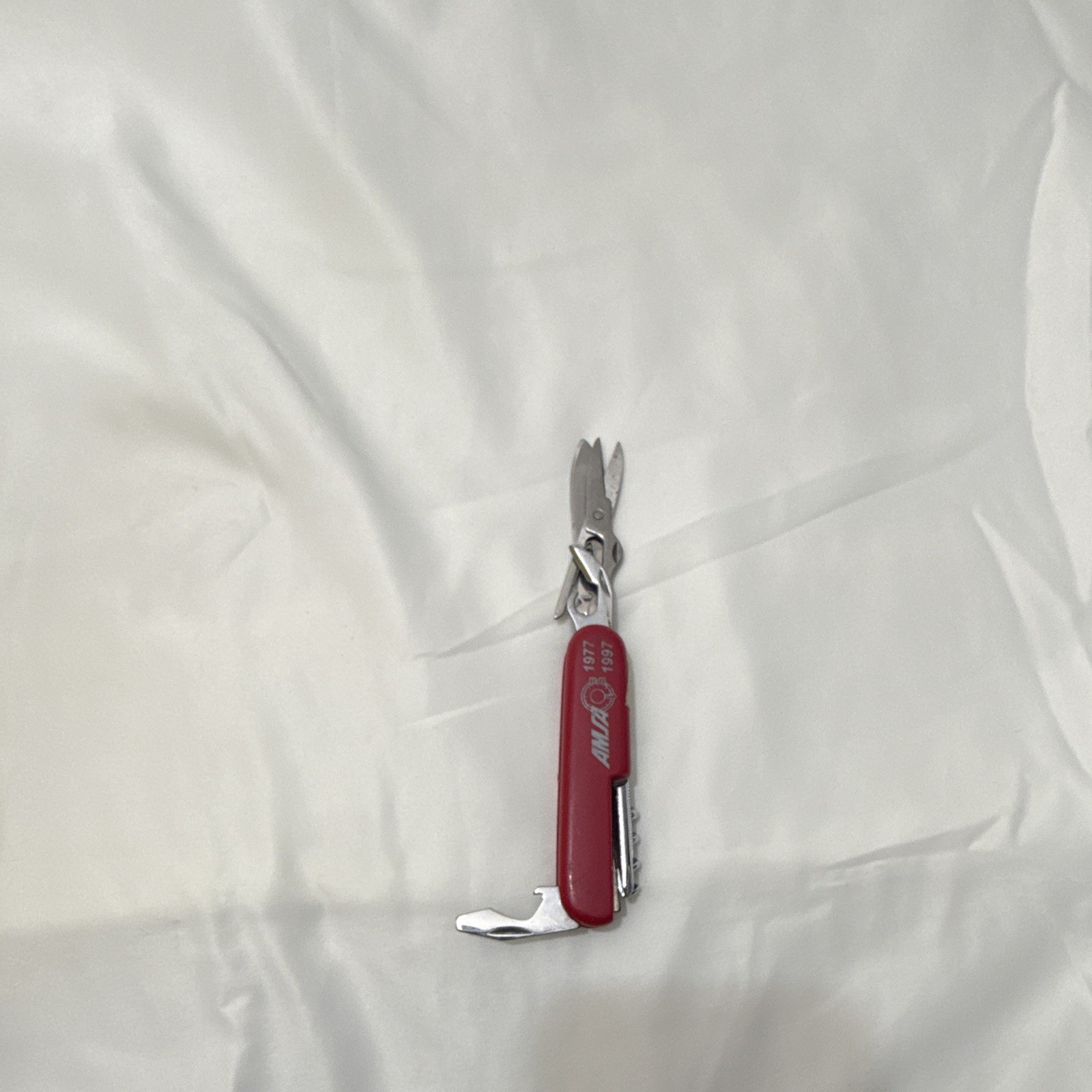 Multi-Tool Pocket Knife AMSA 1977-1997 Red Celebrating 20 Years