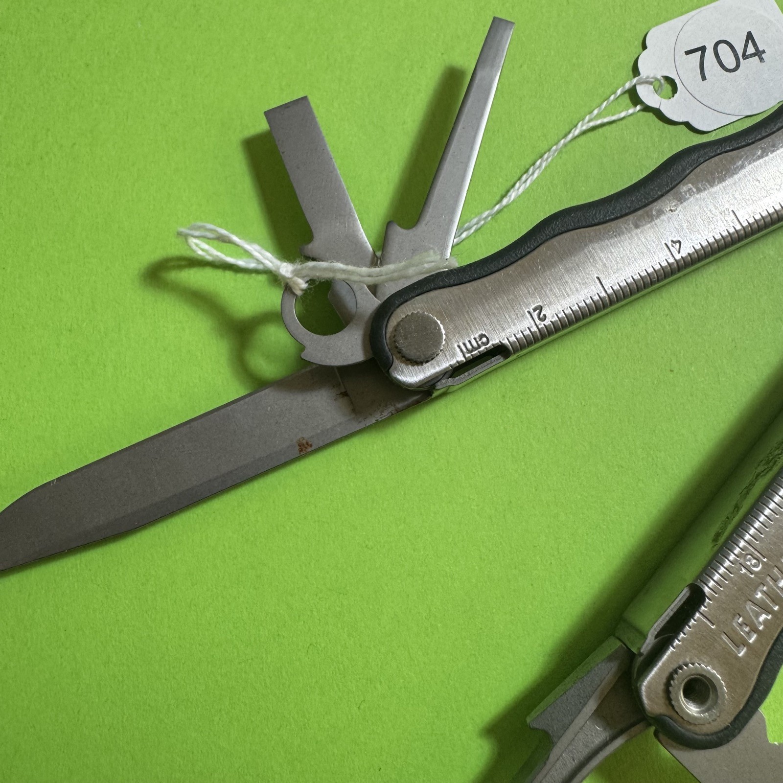 Leatherman Kick Plier Multi-Tool Multifunction Pocket Knife Stainless EDC #704
