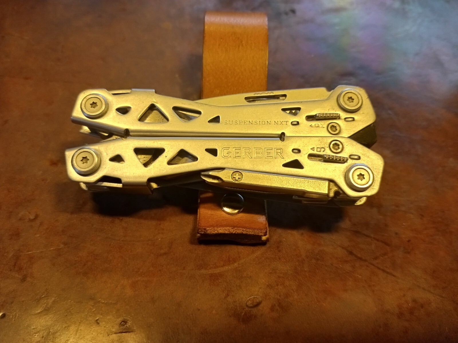 Gerber Suspension NXT Stainless Steel Multi-Tool, 10 function, belt clip