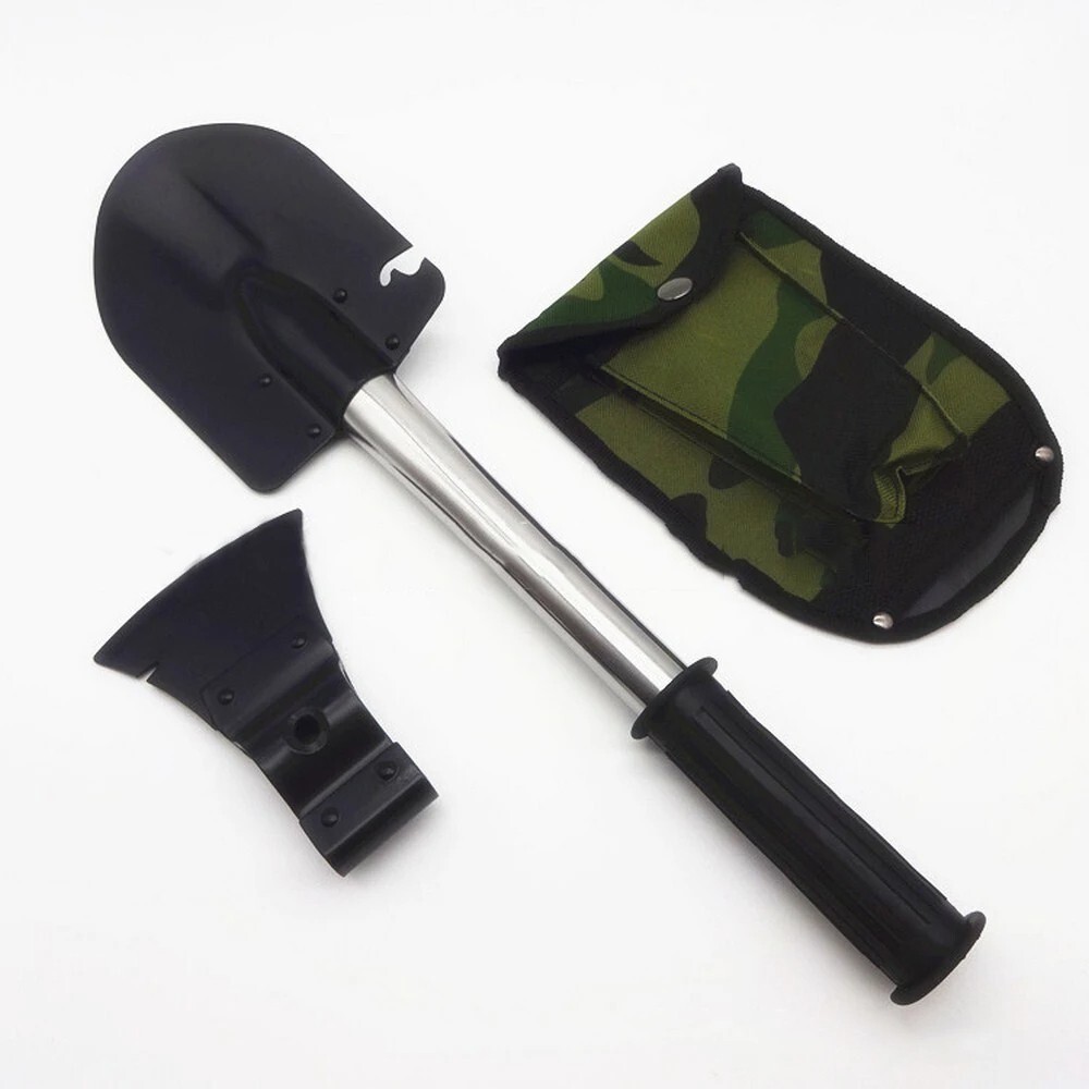 Emergency Camping Tool Kit Multi Survival Set Axe Shovel Knife Hand Saw Hatchet