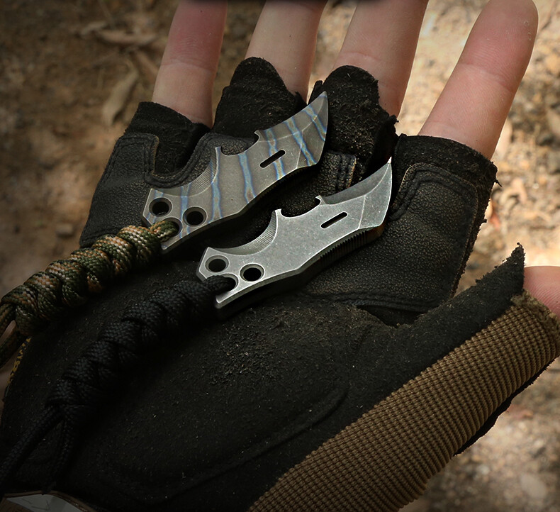 Solid Titanium Alloy Outdoor Multi Tool Pry Bar Crowbar Opener Unboxing EDC