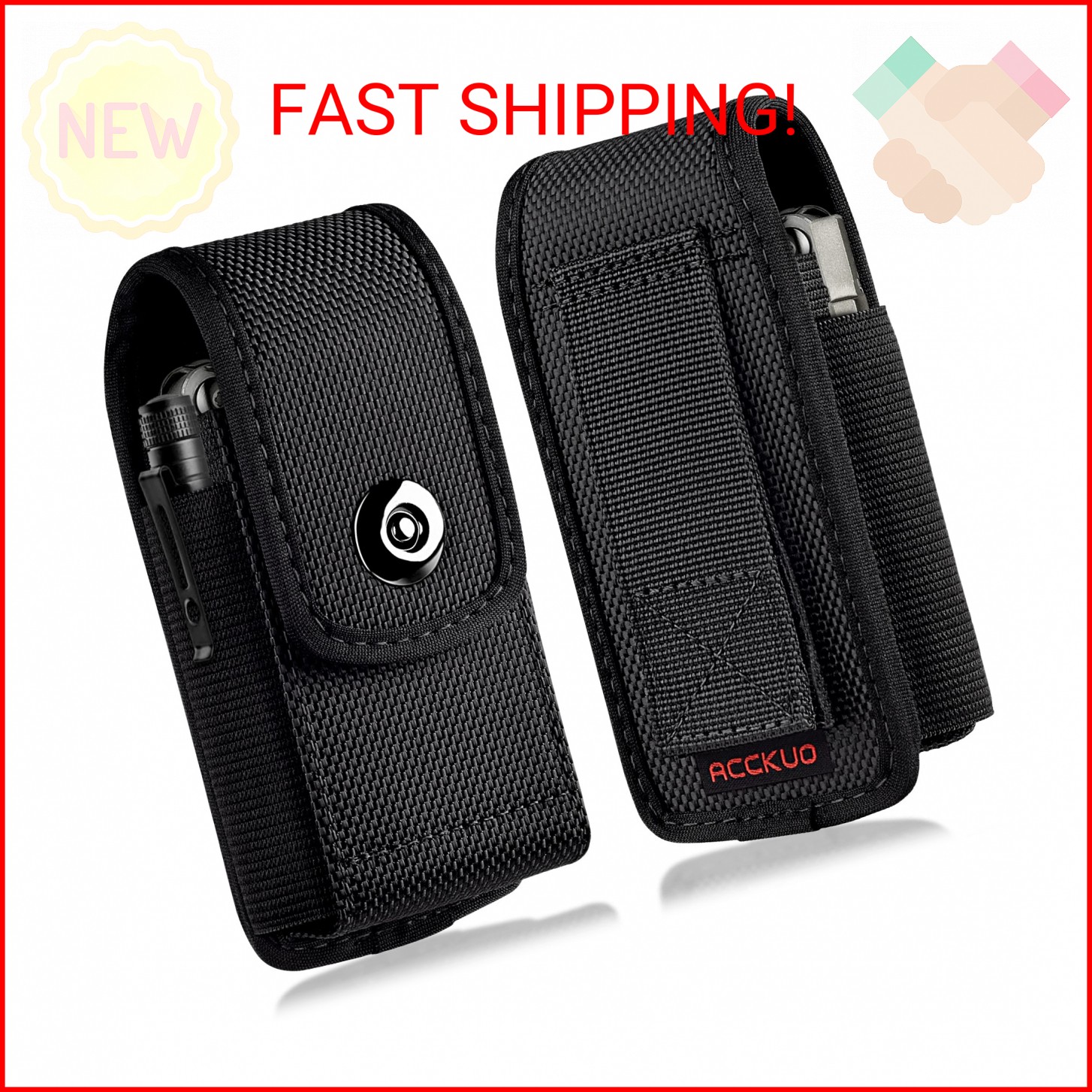 ACCKUO Multitool Sheath Compatible with Leatherman EDC Belt Organizer Tool Holst