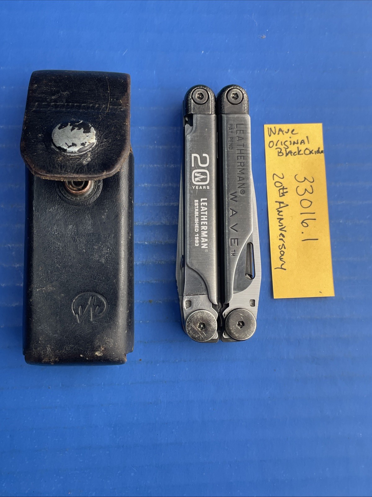 Leatherman Wave Original 20th Anniversary Limited Edition black oxide