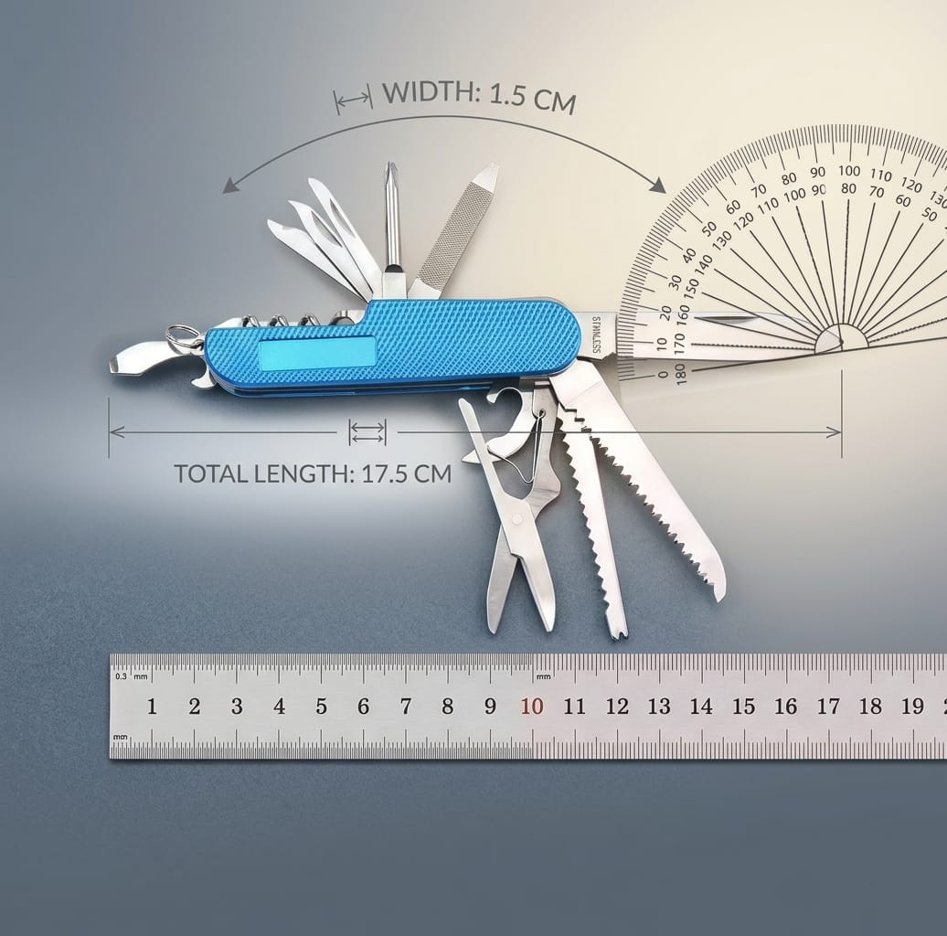 Victorinox Swiss Army HANDY MAN 11 IN 1 Multi Tool Camping, Survival EDC Gear