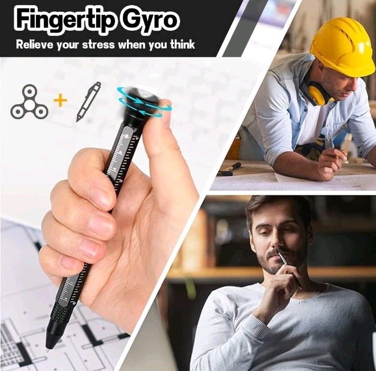 11 in 1 Multi-Tool Pen – Tools for Travel, Camping, Outdoor Activities,Office