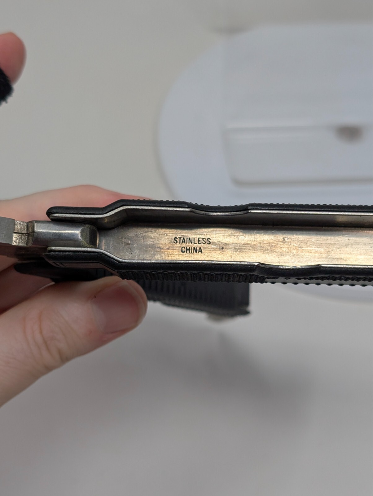Vintage Coast Pro Pocket Pliers Multi Tool knife screwdriver w/ Pouch CLEAN