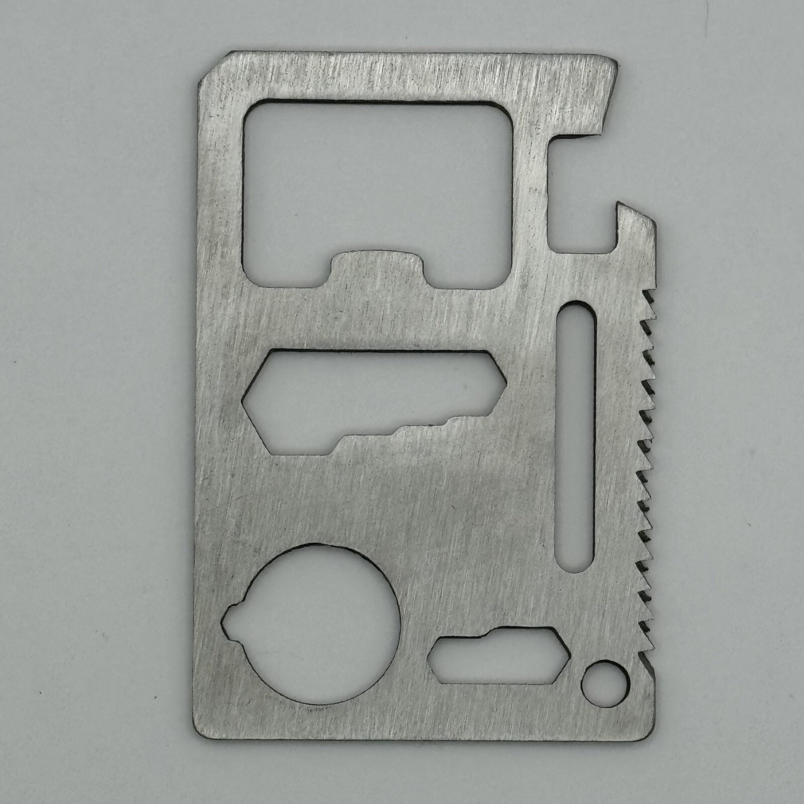 11-IN-1 Multi Function Survival Pocket Card Tool Outdoor Emergency Gear