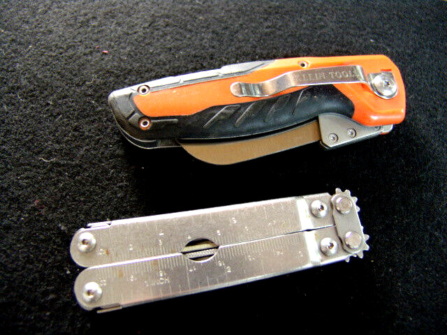 SOG POWER ACCESS-MULTI TOOL-CASE-KLEIN TOOLS-FOLDING-LOCKING-UTILITY KNIFE-EXLNT