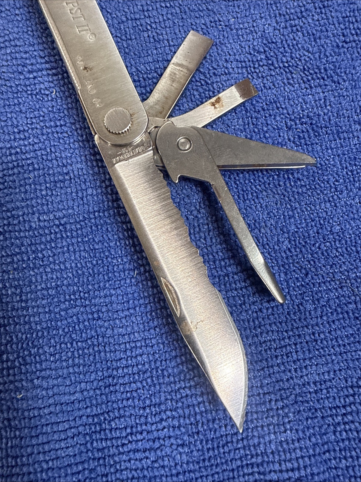 Vintage Leatherman PST II Multi-Tool | With Case / Sheath – 12/98 Date – Nice!