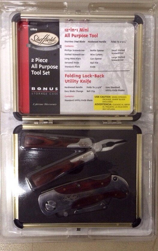 12 In 1 Mini All Purpose Tool In Case