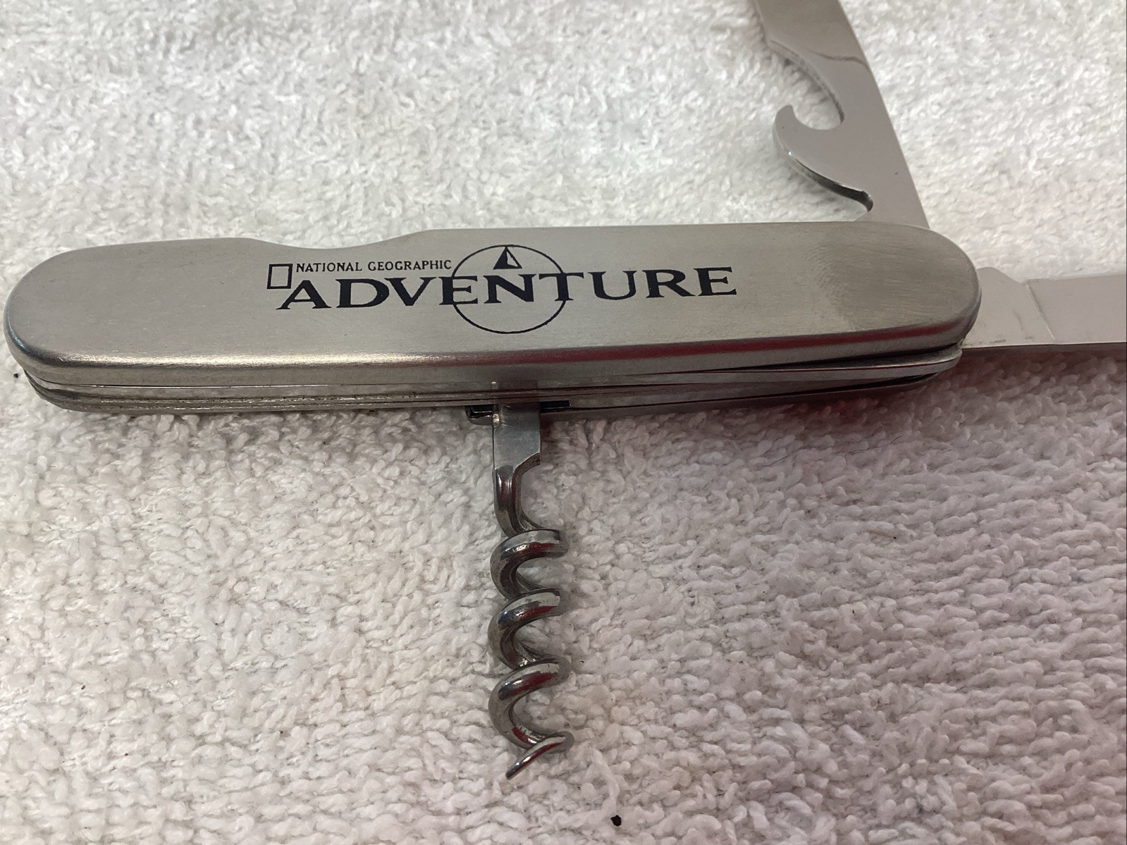 National Geographic Adventure Folding Knife Breakaway Multi-Tool
