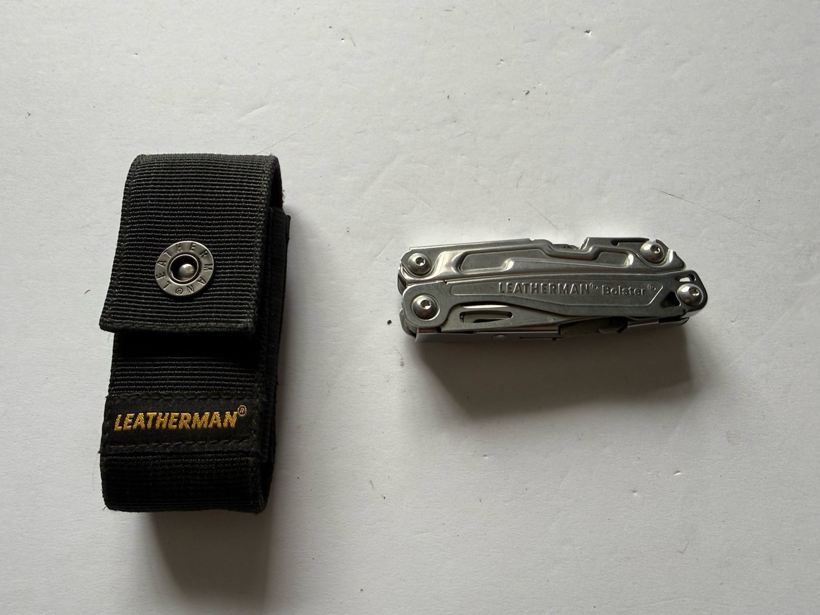 Leatherman Bolster Multi-Tool 12 Function Pliers Knife FAST SHIPPING