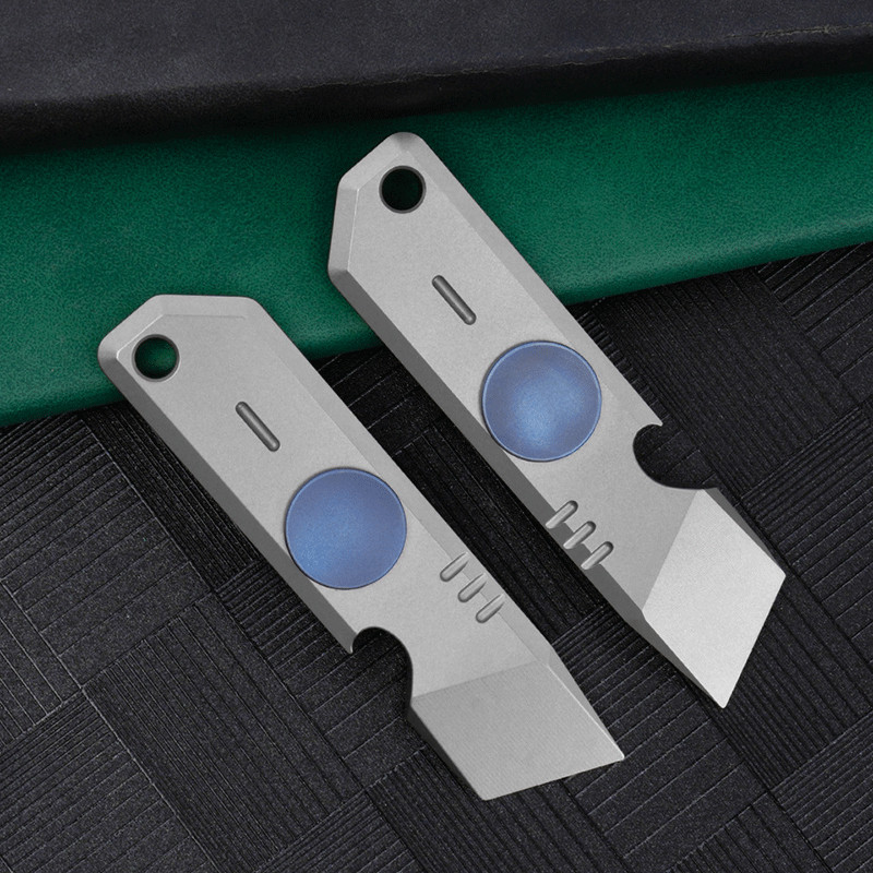 EDC Titanium Alloy Multi Tools Pry Bar Crowbar Opener Wrench Spinner Toy Hot