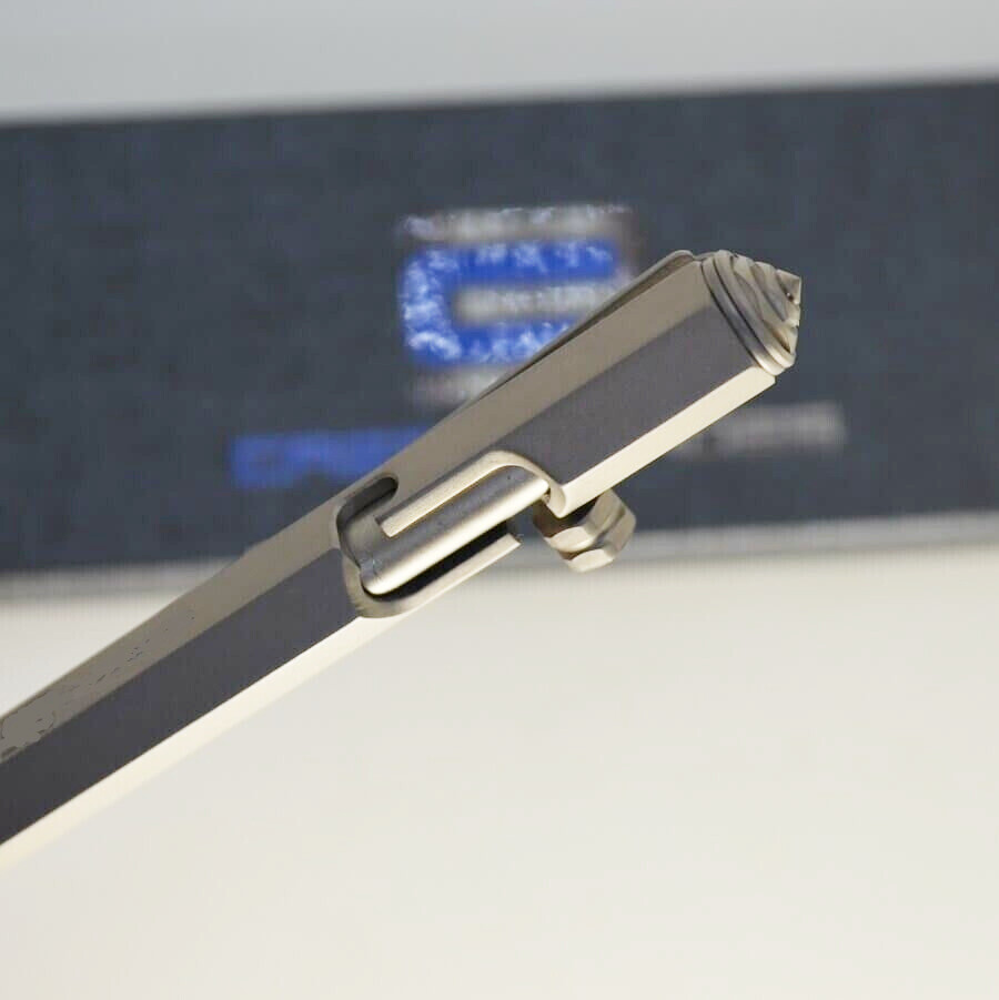Titanium T5 Pen Tungsten Tip Bolt Action Hex Easy Grip G2 ink refills SCORPCO