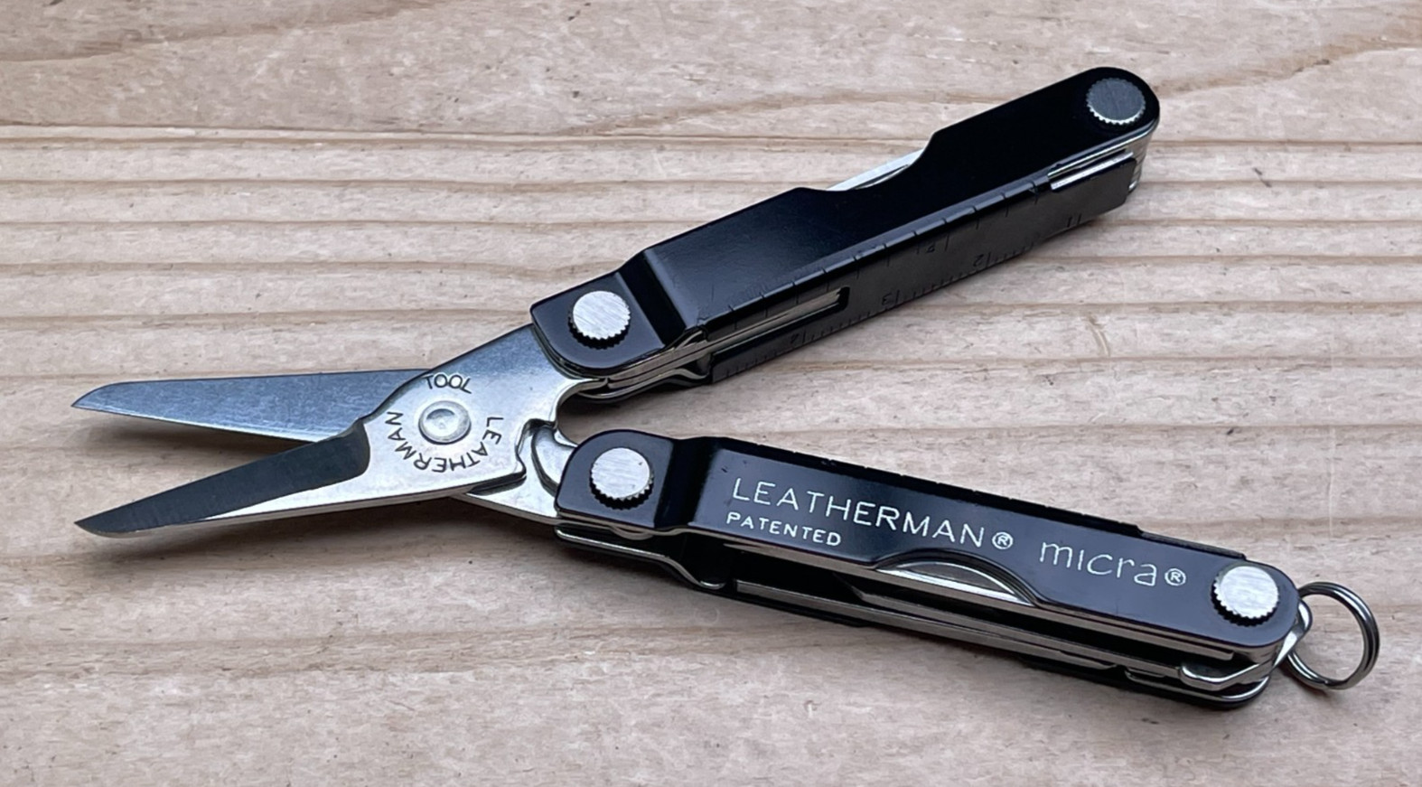 Leatherman Micra Black Anodized Aluminum Multi-tool Knife W/AUDI Logo 11/08