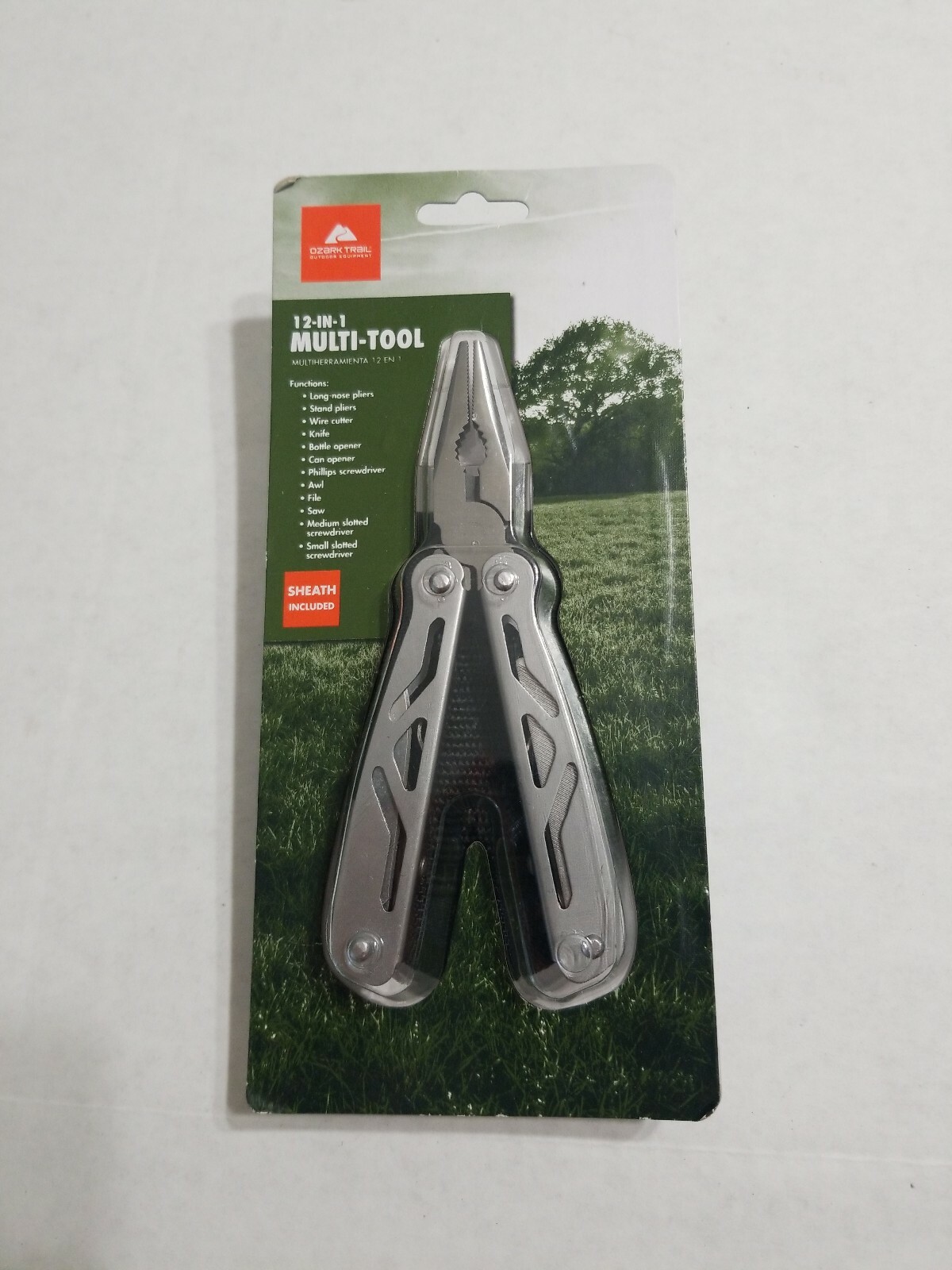 OZARK TRAIL 12IN-1 MULTITOOL WITH SHEATH
