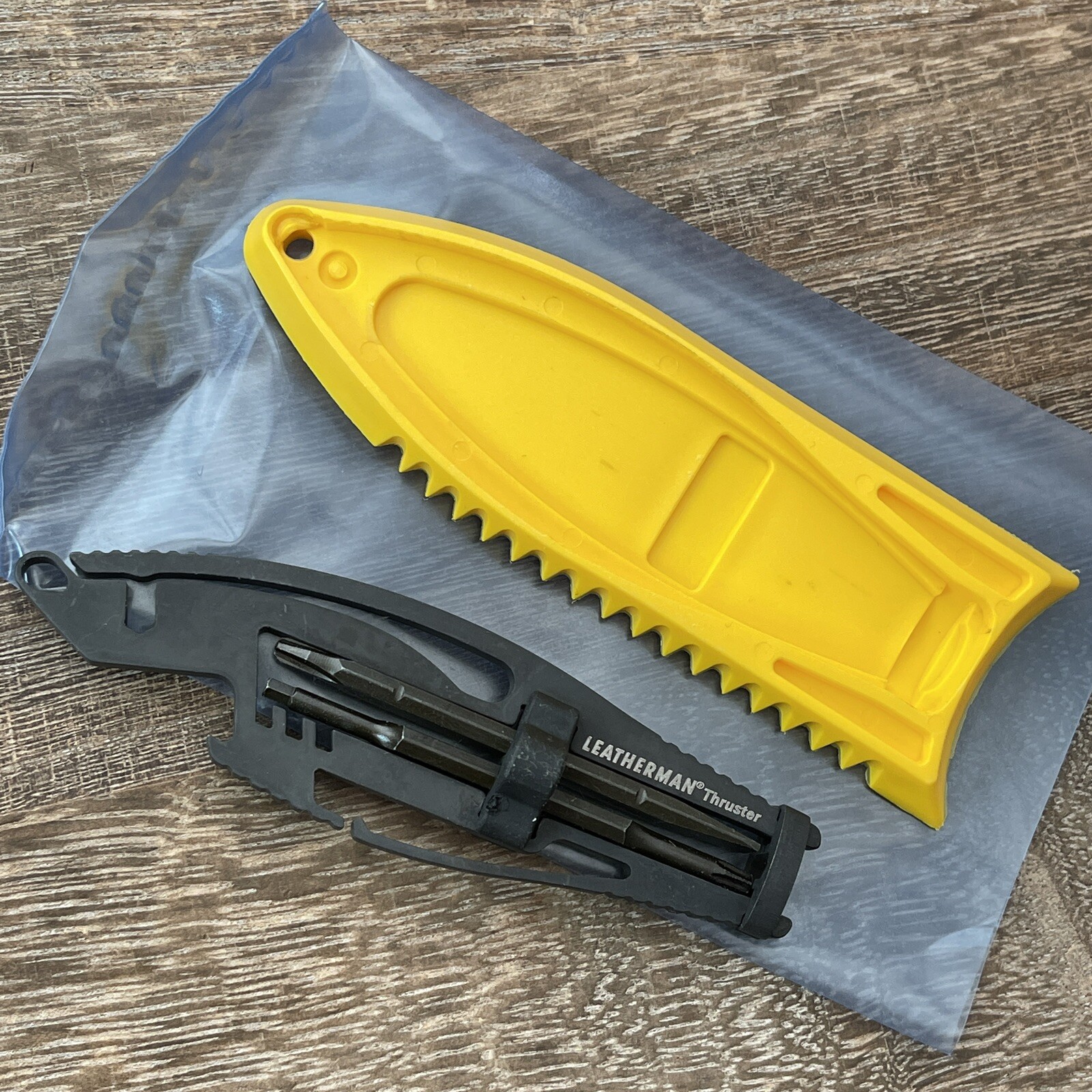 Leatherman THRUSTER surf/water sports multitool. New. Discontinued.