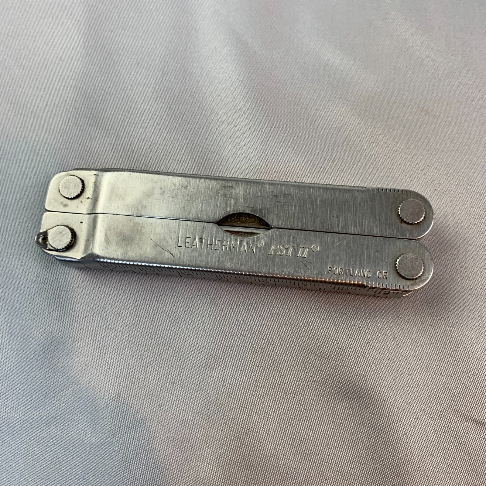 LEATHERMAN PST II Vintage USA Folding Compact Pocket Knife Survival Multi-Tool