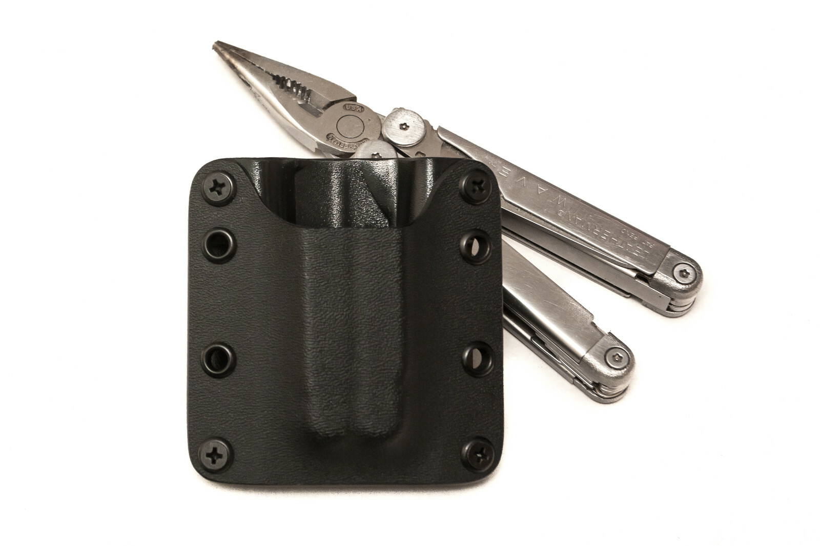 SWI Kydex Halter Gürteltasche Etui für Leatherman Wave Multitool, versch. Farben