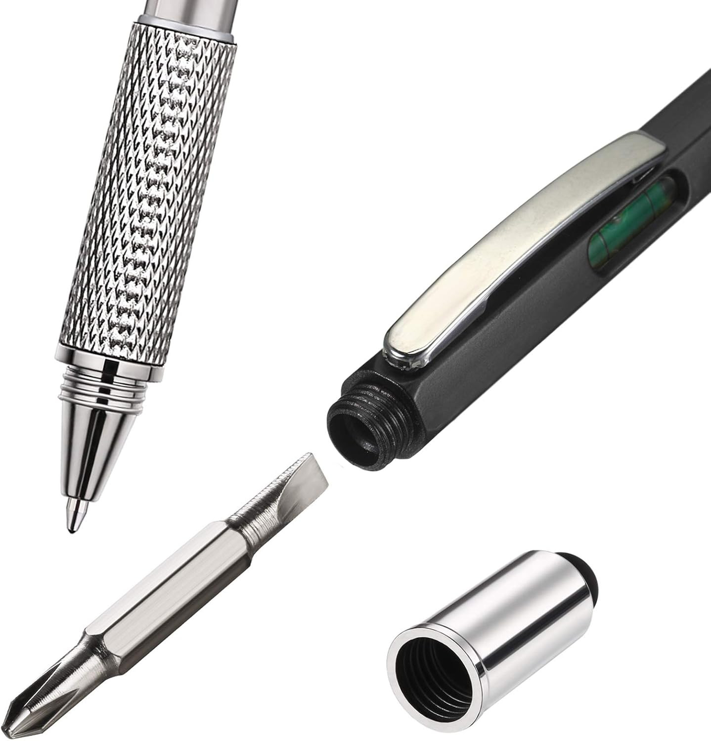 Zhanmai 16 Pcs 6 in 1 Multitool Pen Gifts for Men Dad Husband Multi Tool Pen wit