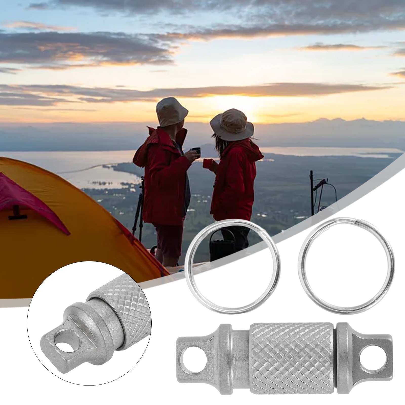 Key Holder Tool with Easy to Use Quick Release Function and?? Swivel