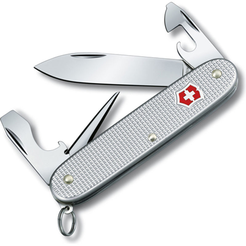Swiss Army Knife, Pioneer Silver Alox, Victorinox 53960 or 0.8201.26B1, New