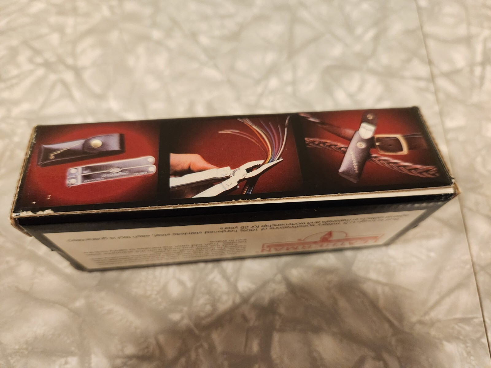 Vintage 1992 Genuine Leatherman Survival Tool with Sheath & Box Portland USA
