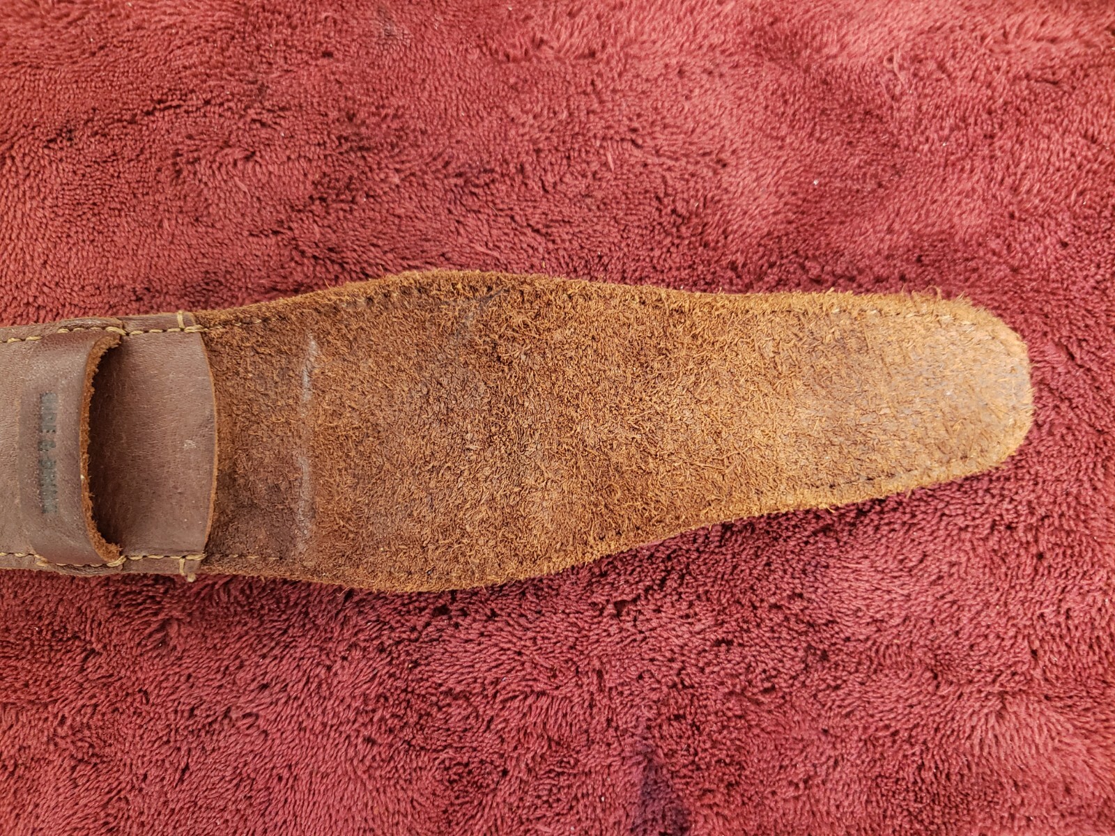 Hide & Drink Brand Leather Sheath 5″