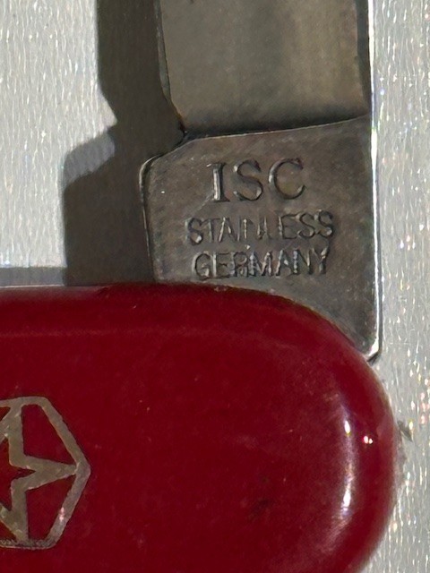 ISC 3-Tool Army Pocket Knife Swiss Style-Made in Germany SL14