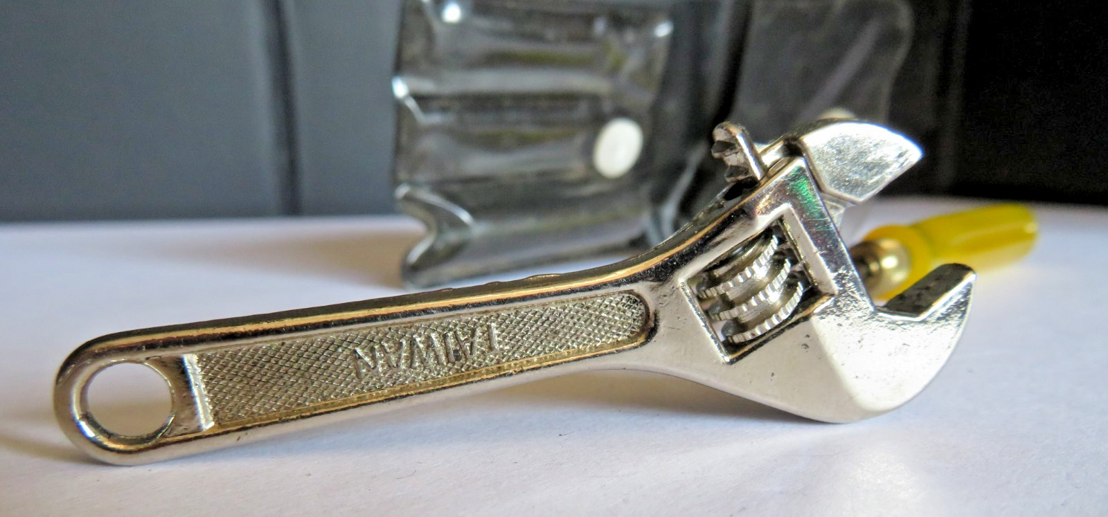 VINTAGE Pocket Tool Kit Multi-Tool Set Crescent® Wrench Screwdriver Phillips Awl