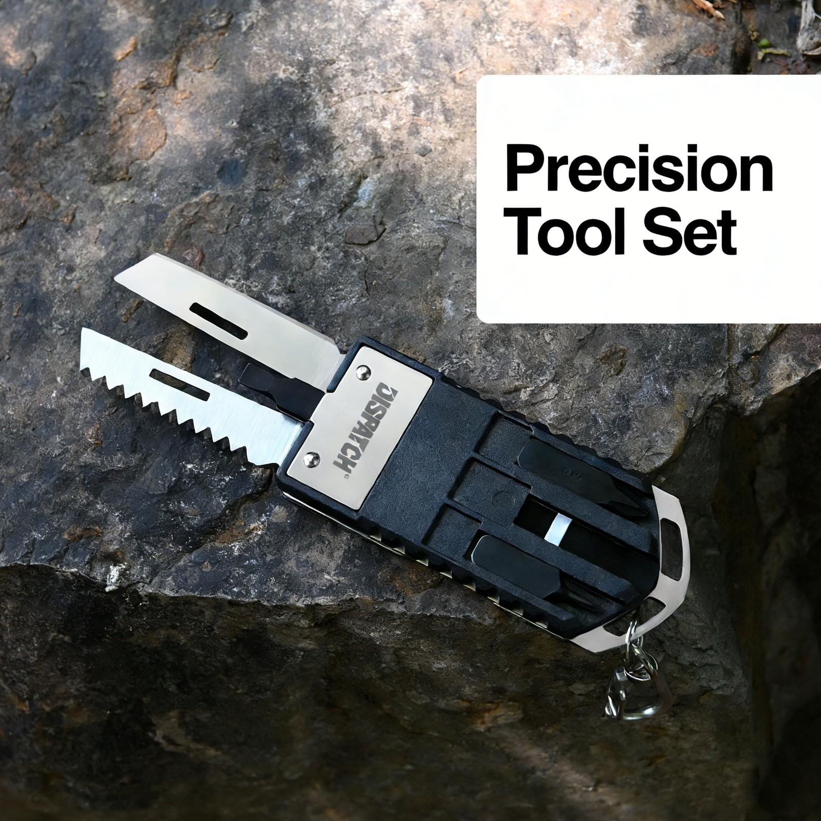The Compact EDC Pocket Knife with Screwdrivers & Saw for Quick Fixes, Outdoor…