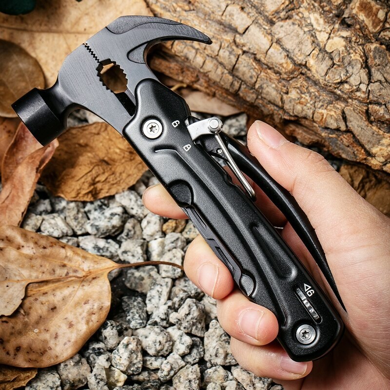 Multifunctional Jaw Claw Hammer Tool Car Life-saving Emergency Knife Plier