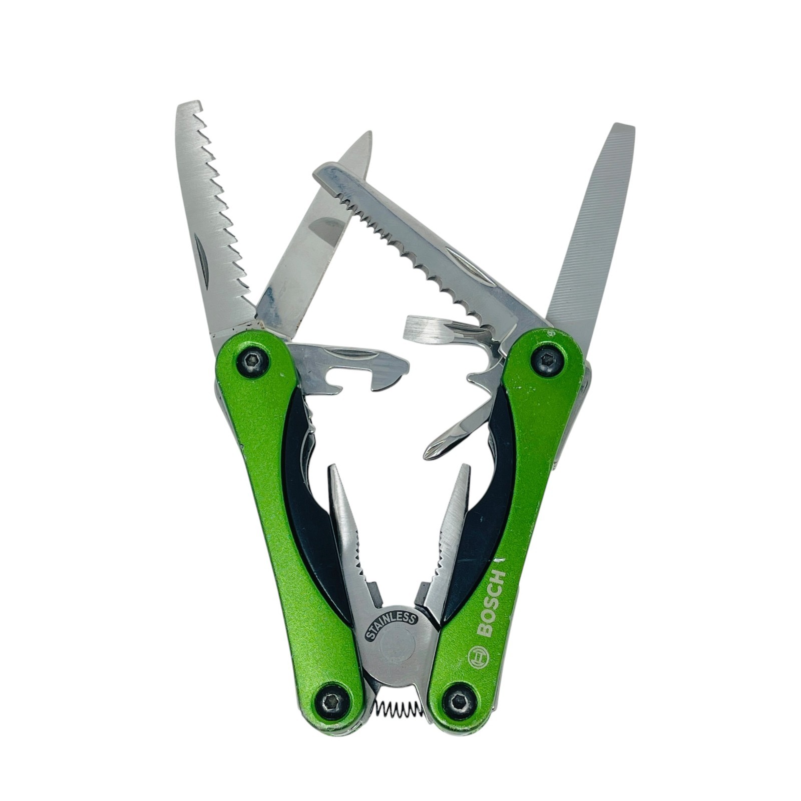 BOSCH & Pink Box and Unbranded MultiTool Professional Folding Pliers Set, 3 Pcs