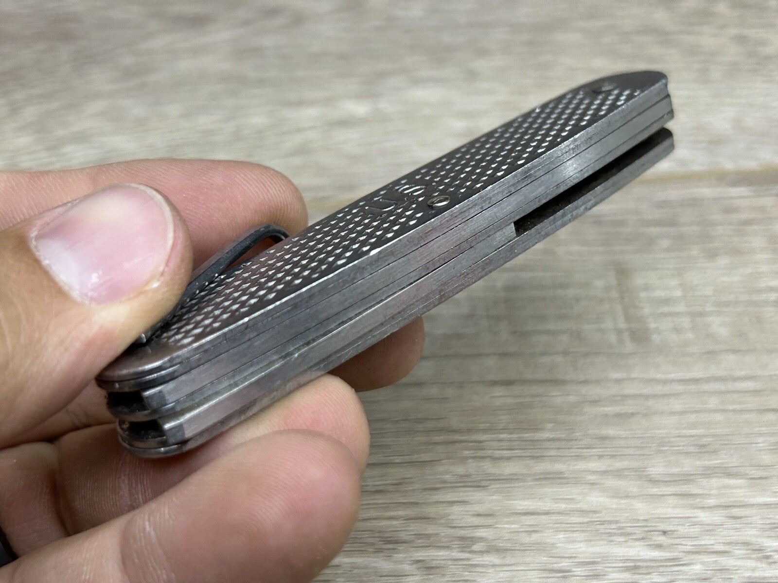 Vintage 1978 Camillus Stainless Steel Multi Tool Pocket Knife USA