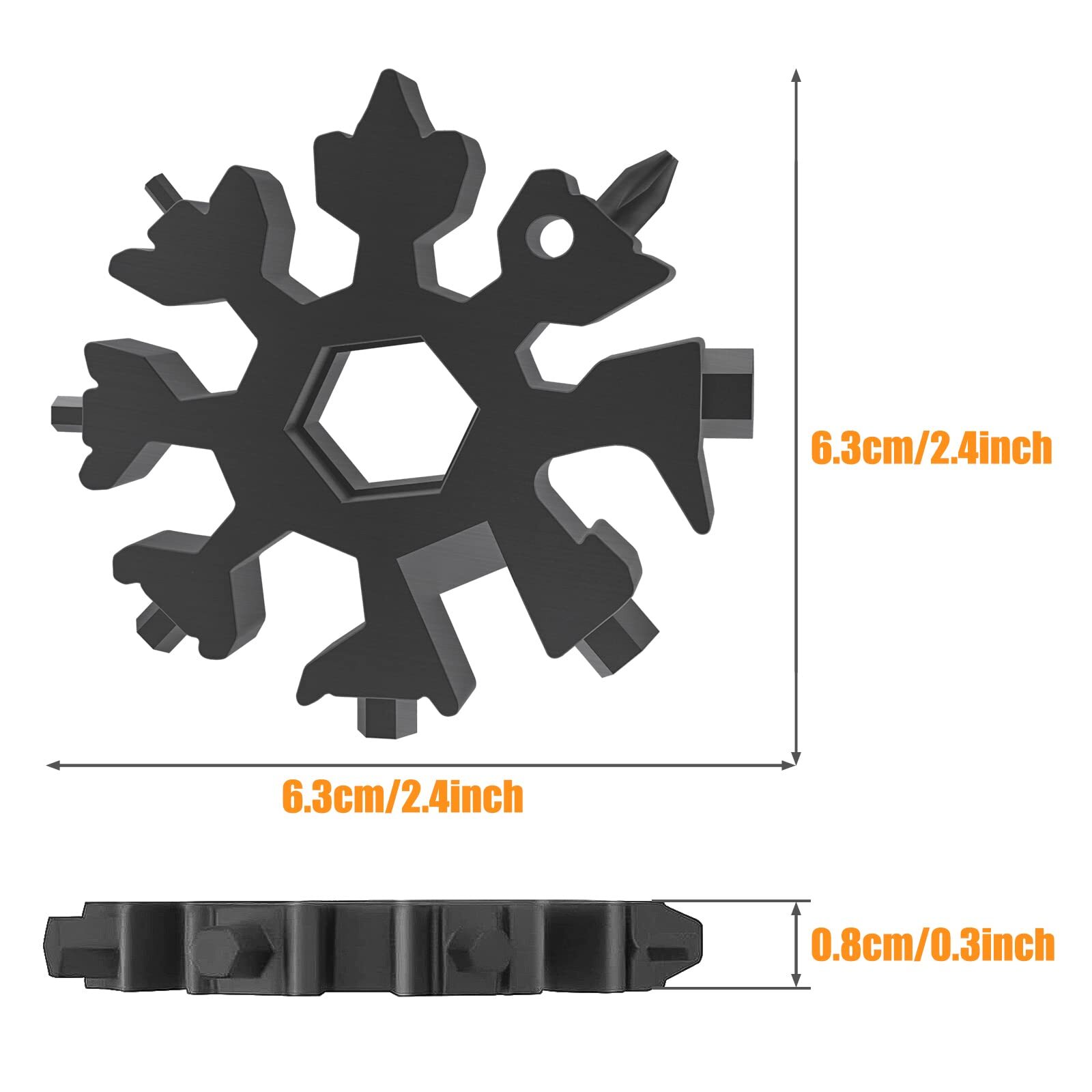 Gifts For Men Valentines Day Gifts For Him 18 In 1 Snowflake Multitool Mens Gift