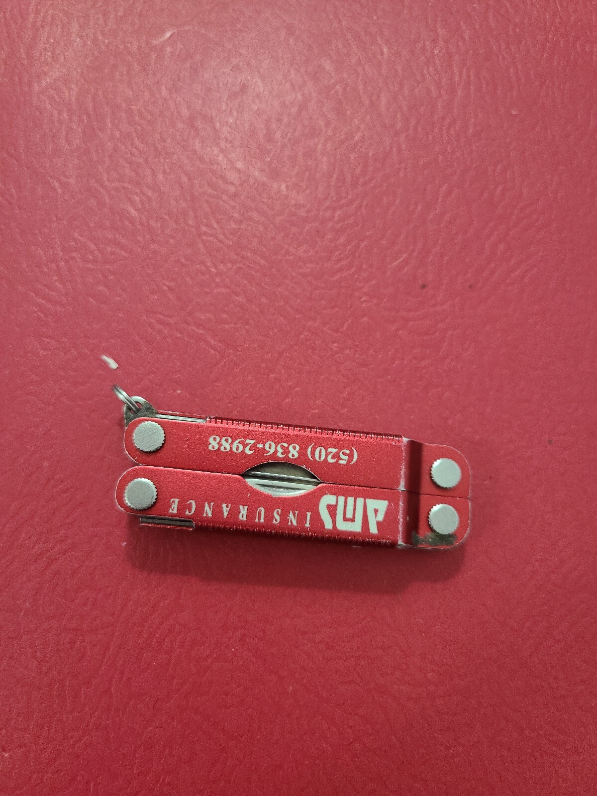 Leatherman MICRA Red PERSONALIZED Multi Tool Knife
