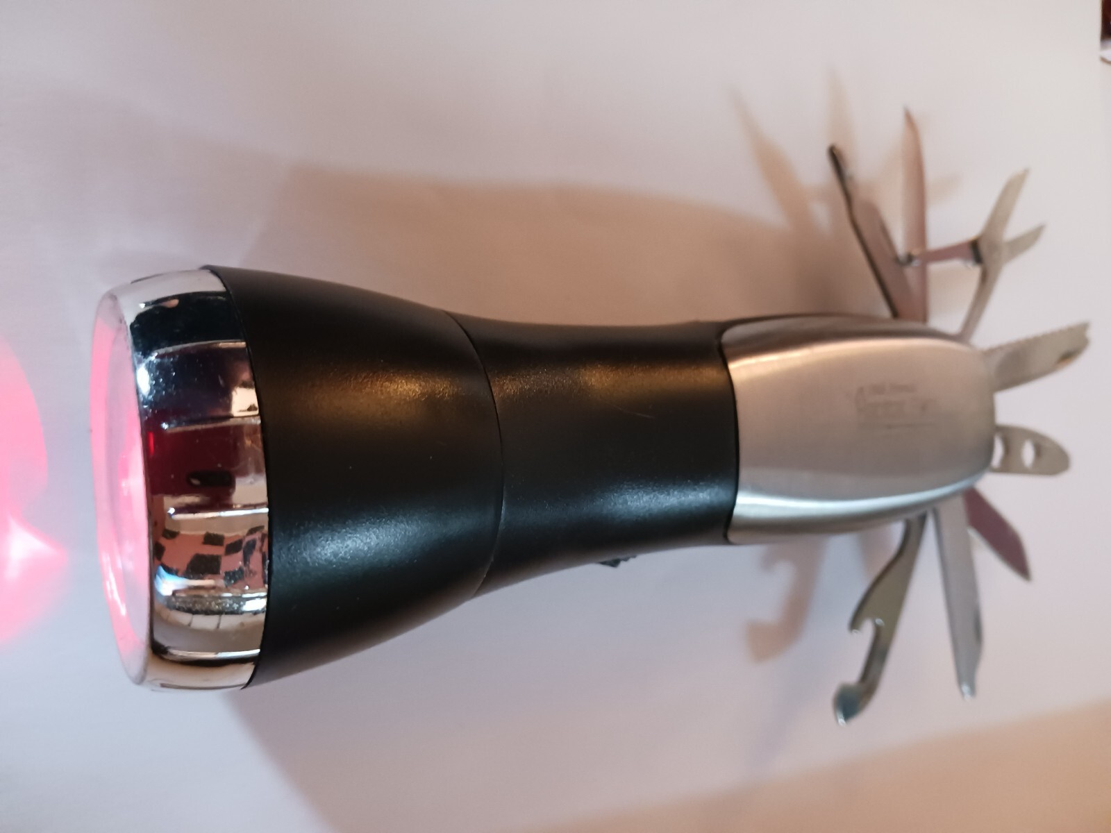 PROTOCOL 12-IN-1 MULTI TOOL WITH LED FLASHLIGHT