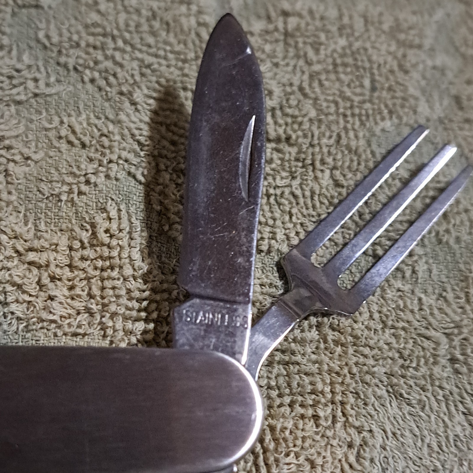 Detachable Stainless Steel Multi-Tool Knife Fork Spoon Bottle Opener
