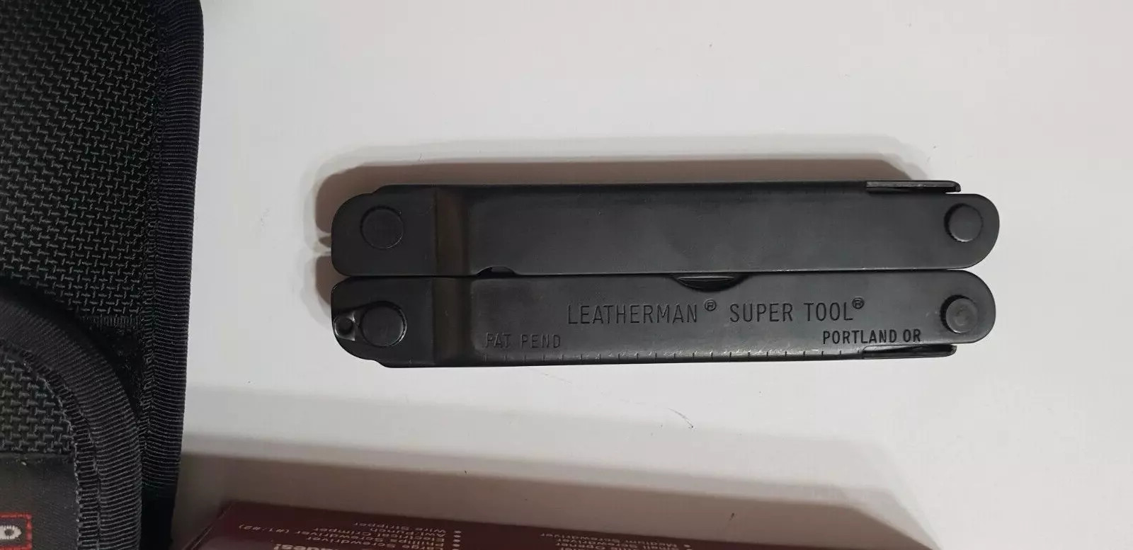 🔥🔥 Leatherman BO Black Super Tool Stainless 1996 Gen 1 New in Box Retired Rare