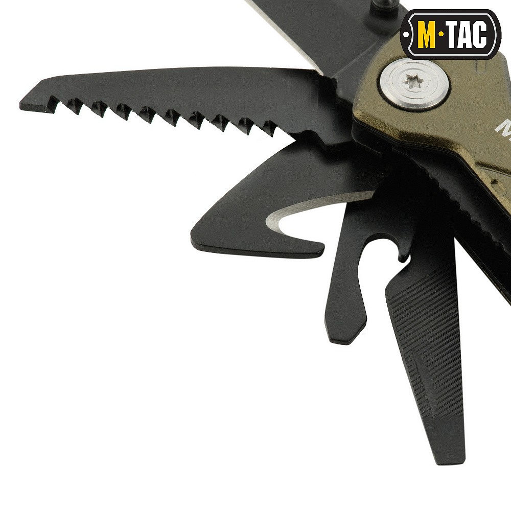M-Tac Multitool Type 2 Pliers Knife Screwdriver Stainless Compact Outdoor