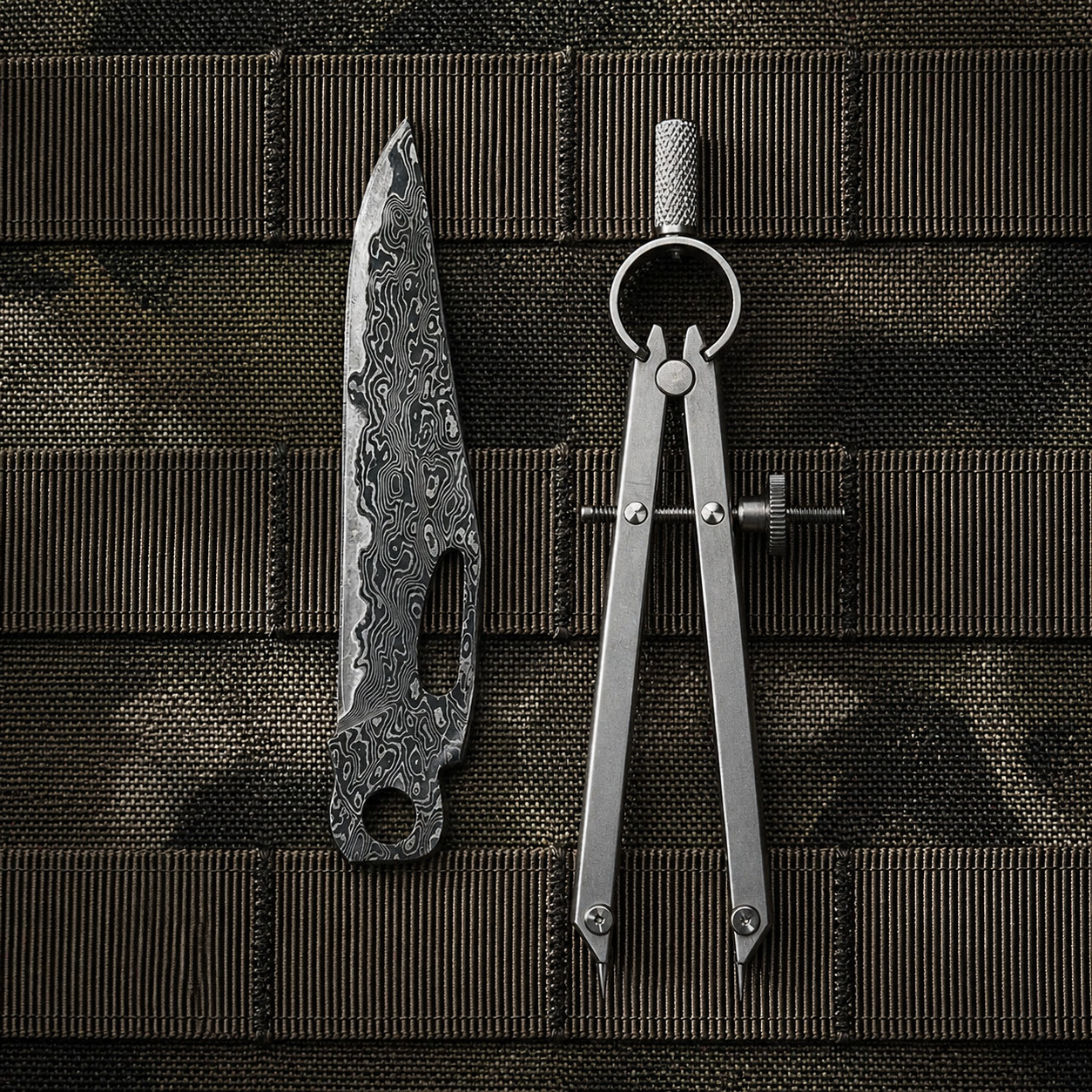 VG10 Damascus Replacement Blade for Leatherman Charge TTi / Wave / Signal