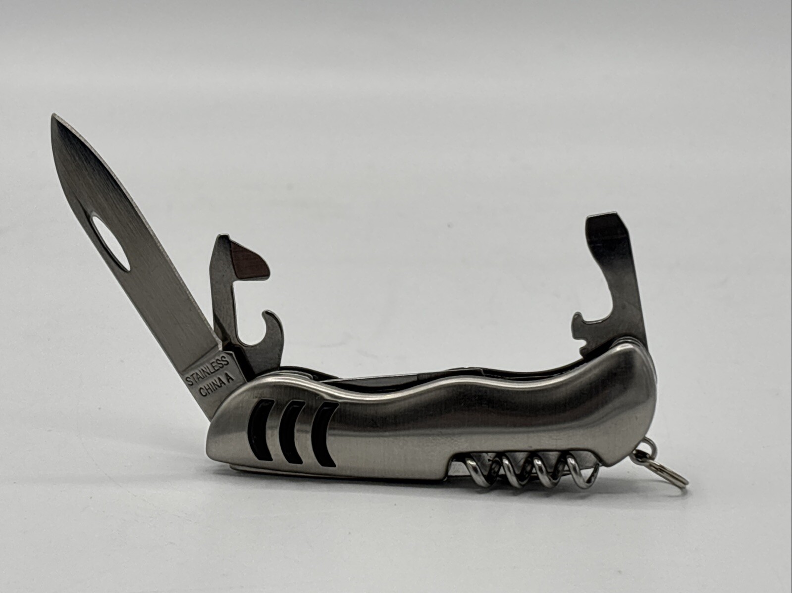 5 In 1 Multi Function Tool Knife Commemorative Michigan Big Tree Hunt 08/09 3”